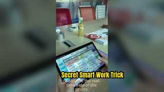 Giochi con il tablet al lavoro? Controllo remoto effettivamente intelligente della macchina per la produzione di filtri