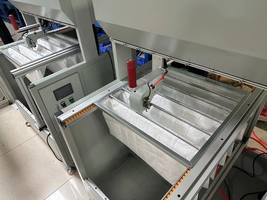 Controllo PLC 0,6-0,8Mpa Filtro d'aria macchina di produzione 3000*1500*1800mm