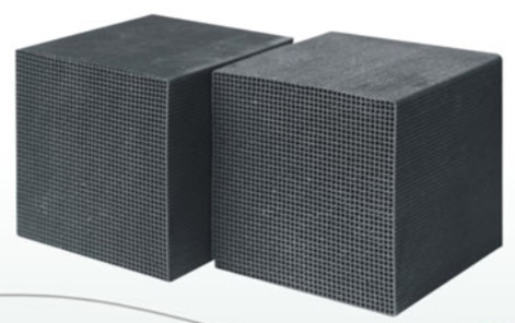 Cubo di carbonio attivo a nido di miele bassa resistenza al vento migliore funzione di assorbimento