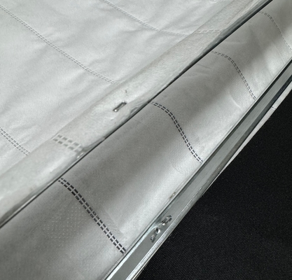 Filtro per sacchetti manuale, macchina per imballaggio a testa singola