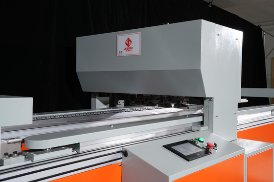 Macchina per filtri per sacchetti di stampa a cinque teste pneumatica completamente automatica
