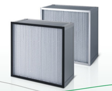 Capacità di cattura della polvere elevata Filtro HEPA a placca profonda Buona penetrazione del flusso d'aria