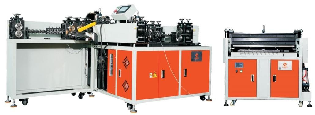 Macchina industriale per la fabbricazione del telaio del filtro dell'aria a 380 V alimentata da un motore da 3,5 kW