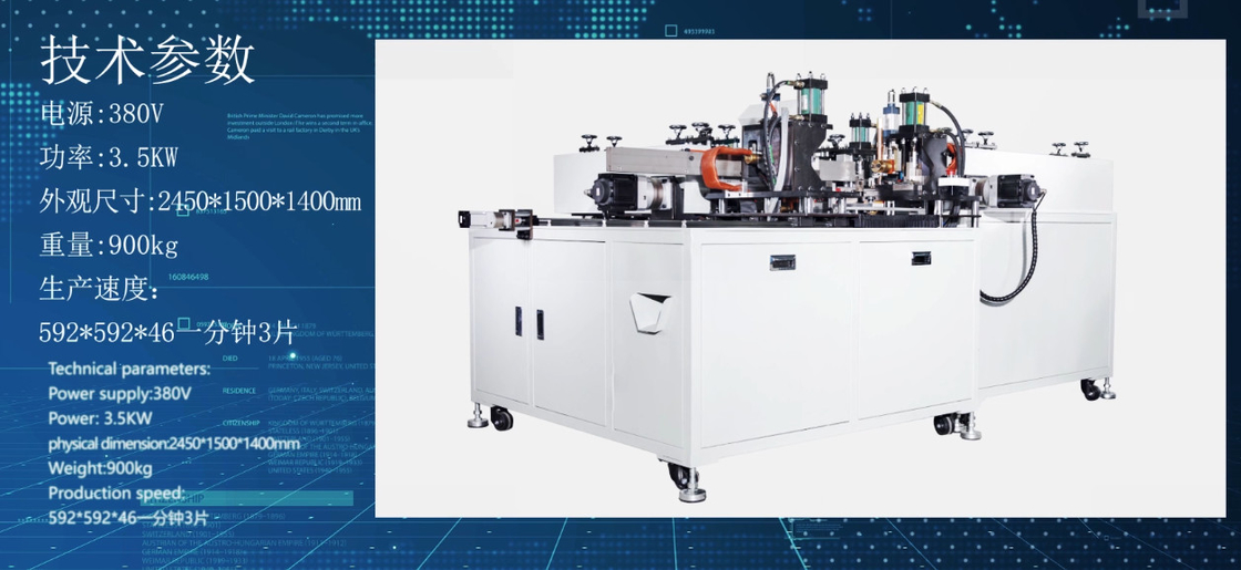 380V 4.5KW 6.5Pa ha galvanizzato la saldatrice di sostegno del filtro a piastra del filo di ferro