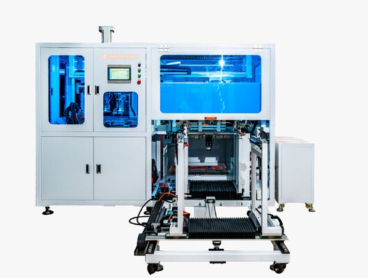Macchina per la produzione di filtri dell'aria che offre soluzioni automatizzate di insaccamento e rivettatura per la produzione e la consistenza dei sacchi filtranti
